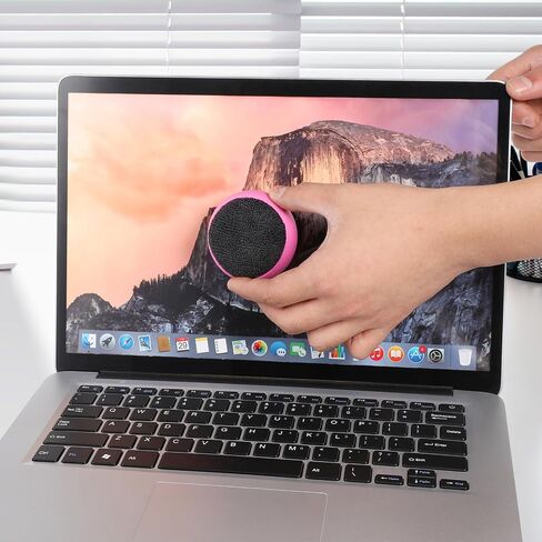 Screen Cleaning Pad Screen Cleaning Ball:Microfiber Cloth Touch Screen Cleaner Balls for Touch Screen Smart Phones/Tablets/Laptops,3pcs,Random Color Touch Screen Cleaner in Saudi Arabia