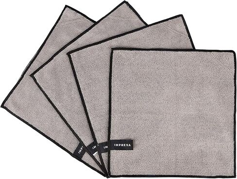 IMPRESA 4 Pack Magnetic Cleaning Cloth Dry Erasers for White Boards - Extra Strong Magnet - Compatible with All Whiteboards - Ideal for Classroom, Home & Office Use -Reusable & Washable- 10'' X 10'' in Saudi Arabia