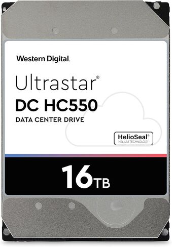ويسترن ديجيتال DC HC550 16 تيرابايت 512 ميجابايت ساتا الترا SE NP3 in Saudi Arabia