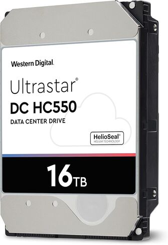 ويسترن ديجيتال DC HC550 16 تيرابايت 512 ميجابايت ساتا الترا SE NP3 in Saudi Arabia
