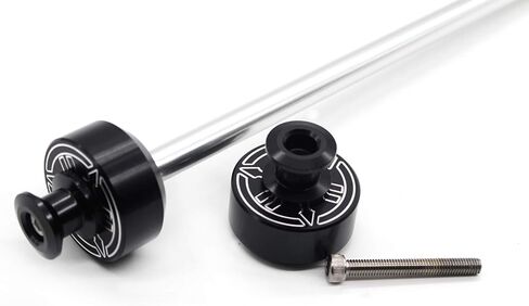 GUAIMI CNC Rear Swingarm Spools For MT-07 FZ-07 2014-2016-Black in Saudi Arabia