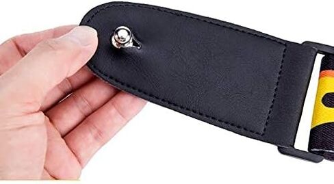 Guitar Strap Lock Set, Heavy Duty Metal Guitar Strap Button Straplock Hold Tight with Easy Remove Screw,2 Pack in Saudi Arabia