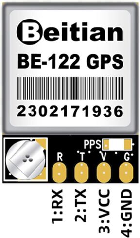 Beitian BE-122 GPS Module UAV PX4 PIX32 GNSS GPS Antenna Receiver Module for Betaflight F4 Flight Control, RC Long Range FPV Racing Drone Airplane in Saudi Arabia