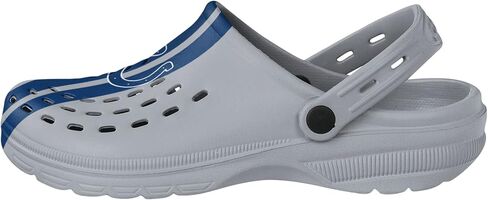 FOCO Indianapolis Colts NFL Mens Team Stripe Clog with Strap - XL in Saudi Arabia