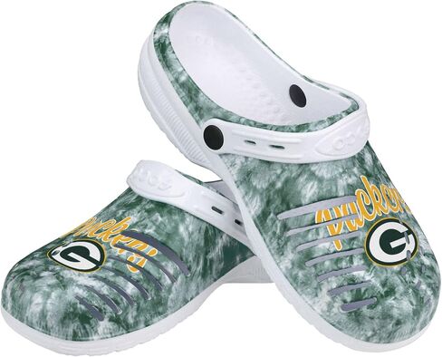 FOCO Green Bay Packers NFL للسيدات Cloudie Clog مع حزام in Saudi Arabia