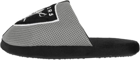 FOCO Boys NFL Team Logo Staycation Plush Slide Slippers in Kuwait