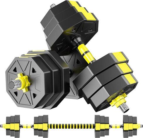 Adjustable-Dumbbells-Set, Free Weights Set with Connector,Fitness Exercises for Home Gym Suitable Men/Women in Saudi Arabia