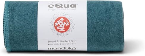 Manduka eQua Yoga Towel, Absorbent, Quick Drying, Non-Slip for Yoga, Gym, Pilates, Outdoor Fitness in Saudi Arabia