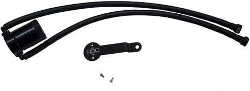 J&L Oil Separator Co. 3.0 Oil Separator Compatible with 2014-18 Chevy Silverado/GMC Sierra 1500 5.3L/6.2L & 2015-2020 Chevy Tahoe, Suburban, & GMC Yukon/Yukon XL 5.3L/6.2L Driver Side (Black) in Saudi Arabia