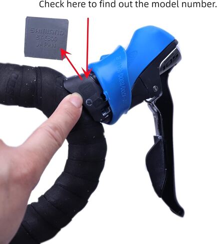 Bike Lever Hoods Compatible with Shimano 105 Ultegra ST-6800/ST-4700/ST-5800,1 Pair/Blue in Saudi Arabia