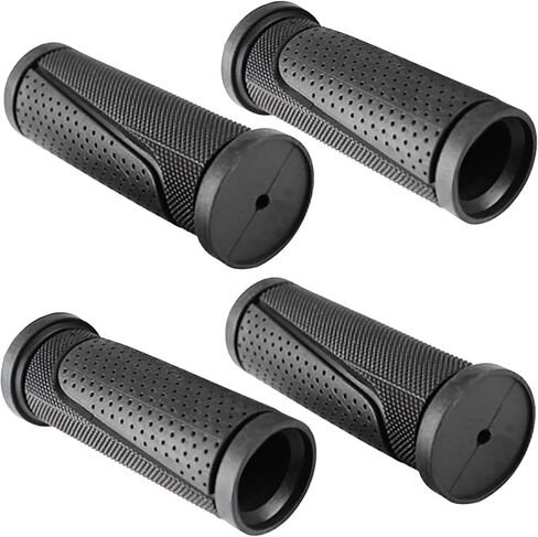 زوجان من مقابض مقود الدراجة المطاطية، مقابض قصيرة لمقود الدراجة الصغيرة للأولاد، دراجة الفتيات (3.54 بوصة × 0.84 بوصة) in Kuwait