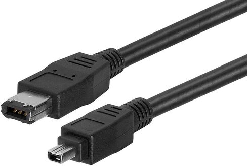Firewire DV Cable 4P-6P Compatible with Canon GL1 and GL2 Mini DV Camcorder, and Canon ZR Series Camcorders. (3-Feet) in Saudi Arabia