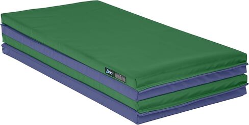 سجادة Z Athletic قابلة للطي للجمباز والهبوط، 4 أقدام × 8 أقدام × 2 بوصة in Kuwait