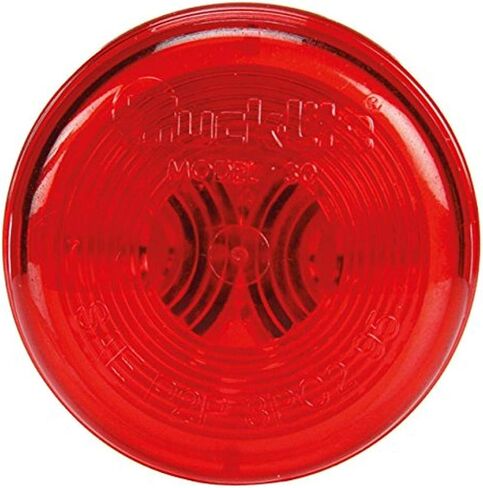 Truck-Lite 30200R3 30 Series Red LED Marker/Clearance Light Red 2" Round, 1 Count (Pack of 1) in Saudi Arabia