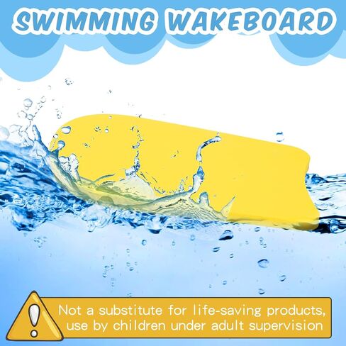 3 Pieces Swimming Kickboard Training Aid Float for Swimming and Pool Exercise Swimming Training Aid Kickboard for Kids Toddler (Blue, Yellow, Pink) in Saudi Arabia