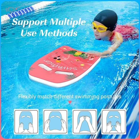 HeySplash Swim Kickboard for Kids, Swimming Kickboard Cute Pattern Swim Training Aid for Children, Pool Exercise Equipments for Beginning Swimmers Safety Swim Board Auxiliary in Saudi Arabia