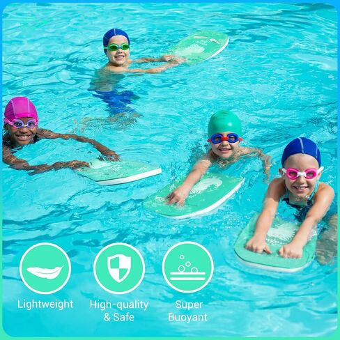 HeySplash Swim Kickboard for Kids, Swimming Kickboard Cute Pattern Swim Training Aid for Children, Pool Exercise Equipments for Beginning Swimmers Safety Swim Board Auxiliary in Saudi Arabia