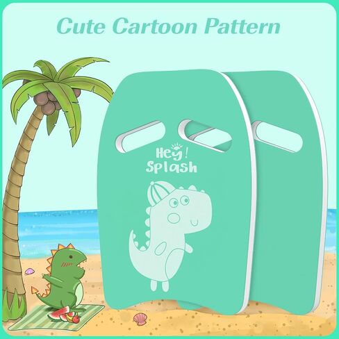 HeySplash Swim Kickboard for Kids, Swimming Kickboard Cute Pattern Swim Training Aid for Children, Pool Exercise Equipments for Beginning Swimmers Safety Swim Board Auxiliary in Saudi Arabia