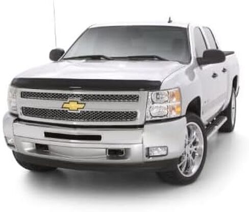 Auto Ventshade [AVS]Bugflector / Hood Shield | 2000 - 2006 Tahoe & Suburban, 1999 - 2002 Silverado 2500, 2001 - 2002 Silverado 3500, Medium Profile - Smoke, 1 pc. | 23827 in Saudi Arabia