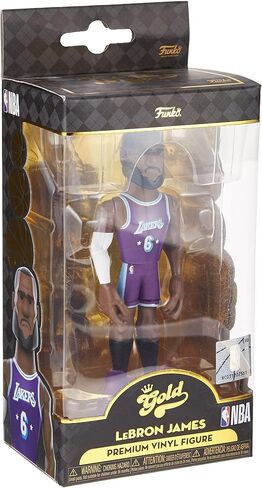 Funko Pop! Gold NBA: Lakers - Lebron James (City) 5" with Chase (Styles May Vary) in Saudi Arabia