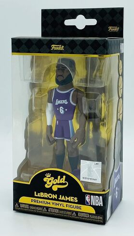 Funko Pop! Gold NBA: Lakers - Lebron James (City) 5" with Chase (Styles May Vary) in Saudi Arabia