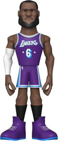 Funko Pop! Gold NBA: Lakers - Lebron James (City) 5" with Chase (Styles May Vary) in Saudi Arabia