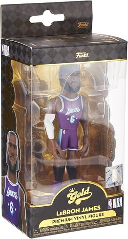 Funko Pop! Gold NBA: Lakers - Lebron James (City) 5" with Chase (Styles May Vary) in Saudi Arabia