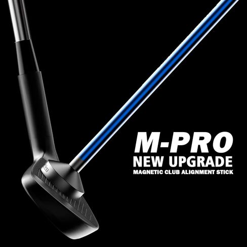 Golf Magnetic Alignment Rods,Golf Club Alignment Sticks,Magnetic Swing Training Aid Accessories Visualize Calibrate Golf Shots,hit The Target with The Right Golf Swing,Golf Gift in Saudi Arabia