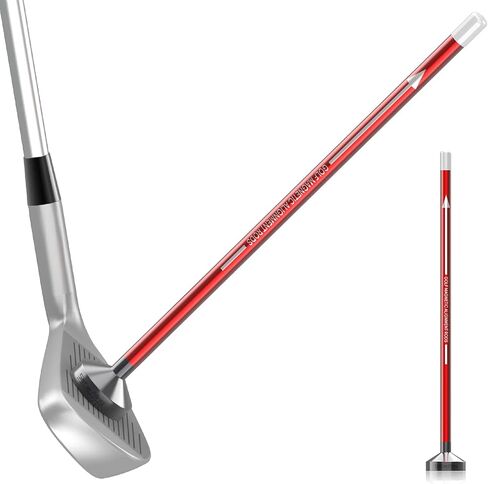 Golf Magnetic Alignment Rods,Golf Club Alignment Sticks,Magnetic Swing Training Aid Accessories Visualize Calibrate Golf Shots,hit The Target with The Right Golf Swing,Golf Gift in Saudi Arabia