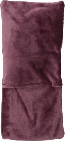 Herbal Concepts Aromatherapy Rectangular Shaped Microwaveable Wrap made of Organic Flaxseed, Yarrow, & Hops for Shoulder | Shoulder Wrap Soothes Stress & Pain | Available in Charcoal in Saudi Arabia