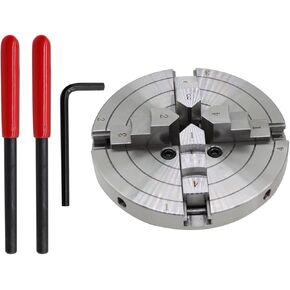 6 بوصة الدقة الذاتية تركز على الخشب مخرطة تشاك مجموعة 4 الفك تركز ذاتي مخرطة تشاك الخيط 1 × 8TPI in Kuwait