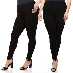 SATINA Maternity Leggings for Women - Soft, Over The Belly Support - Stretchy, Non-See-Through Fabric - Plus Size Maternity Outfits - Comfortable Motherhood Leggings for Daily Wear, Yoga - Black in Kuwait
