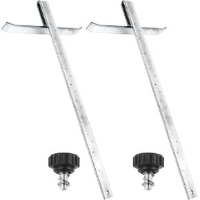 DW3278 سياج RIP المنشار الدائري ، السياج القطع لـ Dewalt DWE575 ، DWE575SB ، DWE364 ، DWS535 و DW384 منشار دائري مع برغي توقف الرأس الدائري والربيع ((2 حزمة)