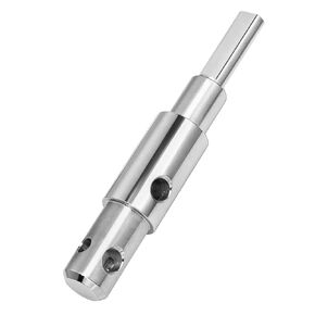Two Stage Auger Adapter Ice Auger Conversion Kit for Use with Auger Drill, Alloy Steel Auger Drill Attachment Fits for 3/4" 7/8" Internal Diameter of Auger Shaft