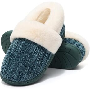 نتلات رغوة الذاكرة الغامضة للسيدات من Evshine ، نتلات غرفة نوم متماسكة مغلقة ، أحذية منزلية دافئة للانزلاق للراحة الداخلية والخارجية in Kuwait