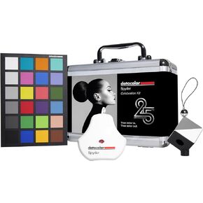 Datacolor Spyder Celebration Kit - Includes 2024 Spyder, Spyder Cube, & Spyder Checkr 24, Complete Photo Colour Management from Capture Through Display, Photography Colour Tool Kit