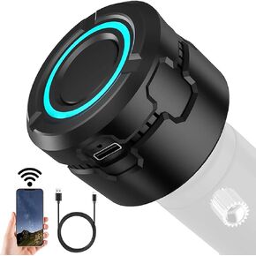 Andoer Wireless WiFi Digital Eyepiece for Telescope Camera 4K Video Recording Photo Taking Built-in Battery Electronic Eyepiece for 1.25 inch Telescope