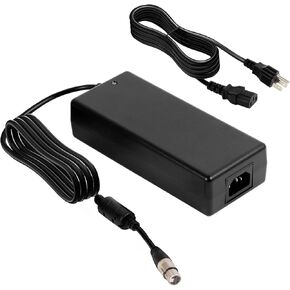 AC DC Power Supply Adapter 12V 10A with 4-Pin Neutrix XLR Female Connector Power Pro Cameras Panasonic YAGH,Blackmagic ATEM Studio pro,Blackmagic URSA Mini,Blackmagic URSA G1,Blackmagic URSA G2