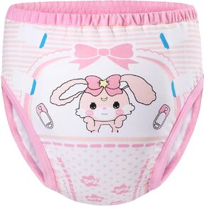 Littleforbig Soft Cotton Underwear Comfortable Washable Reusable Adult Training Pants - Baby Usagi