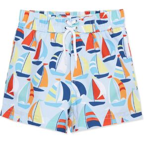 Little Me Clothes for Baby Boys' Swimsuit Trunks, 6 Months - 4 Toddler