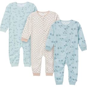 Gerber Toddlers and Baby Boys' Loose-fit Polyester Jersey Footless Pajamas