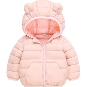 Toddler Baby Girl And Boys Winter Coat Jacket Lightweight Puffer Jacket For 6M-4T