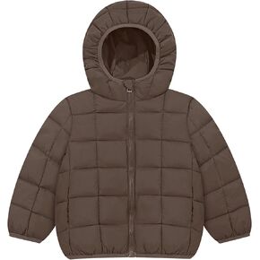 Baby Boys Girls Thicken Winter Coat Toddler Fleece Warm Cute Hooded Jacket Clothes