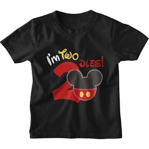 Luke and Lulu 2nd Birthday Shirt Boy - Mouse Themed Birthday Boy Shirt 2 - Premium 2nd Birthday Outfit Boy - Two Shirt