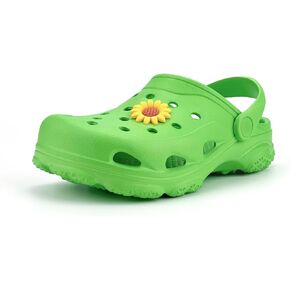 Kids and Toddlers Garden Clogs for Boys and Girls,Unisex Eva Mules for Big Kid,Little Kid,Toddler,Boy and Girl Closed Toe Slide Sandals