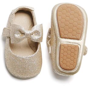 Felix & Flora Soft Sole Baby Shoes - Infant Baby Walking Shoes Moccasinss Rubber Sole Crib Shoes