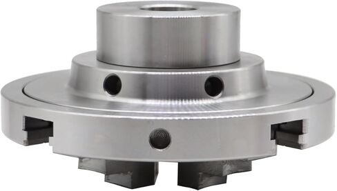 6 بوصة الدقة الذاتية تركز على الخشب مخرطة تشاك مجموعة 4 الفك تركز ذاتي مخرطة تشاك الخيط 1 × 8TPI in Kuwait