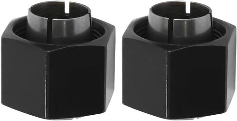 2610906283 1/4 "2610906284 1/2" Router Collet Kit متوافق مع 1613 1617 1618 1619 أجهزة التوجيه سلسلة من سلسلة 326286-04 19691 323-293 RC025DW 326286-03 19693 325-199 323-421 RC050DW in Kuwait