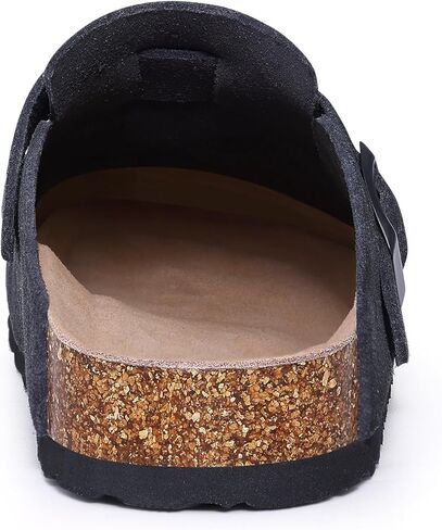Asgard Women's Glogs Leather Bughs Arch Arch Support Potato With With Comfort Cork Poot - أقدام عريضة من فضلك in Saudi Arabia