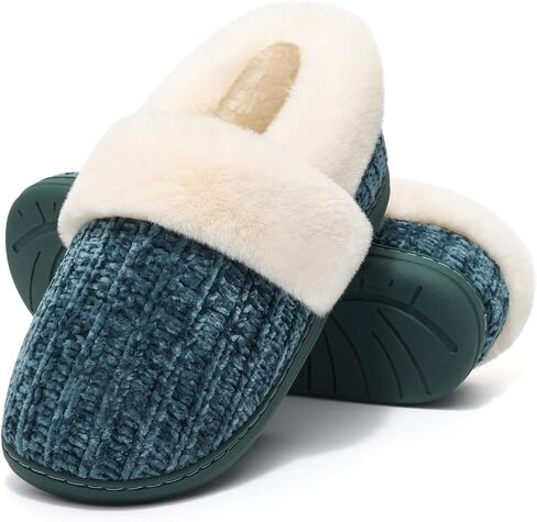 نتلات رغوة الذاكرة الغامضة للسيدات من Evshine ، نتلات غرفة نوم متماسكة مغلقة ، أحذية منزلية دافئة للانزلاق للراحة الداخلية والخارجية in Kuwait